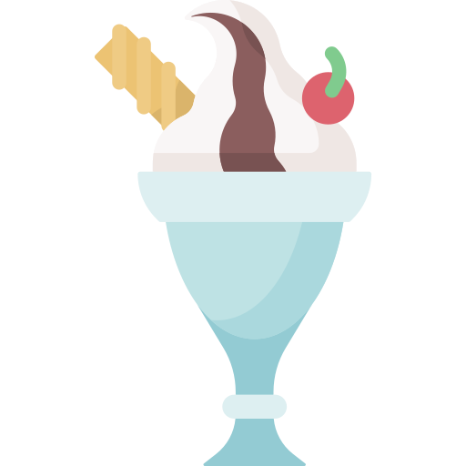 Ice cream Special Flat icon