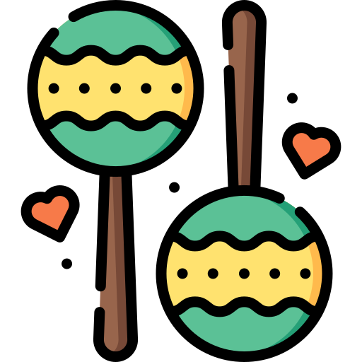 maracas icono gratis