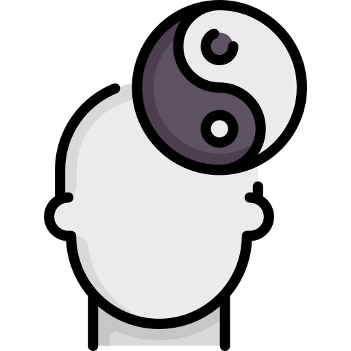 yin yang icono gratis