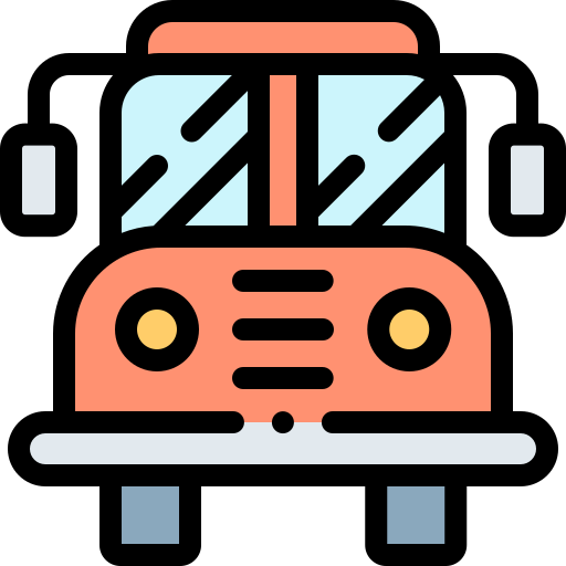Ônibus escolar grátis ícone Ônibus escolar grátis ícone