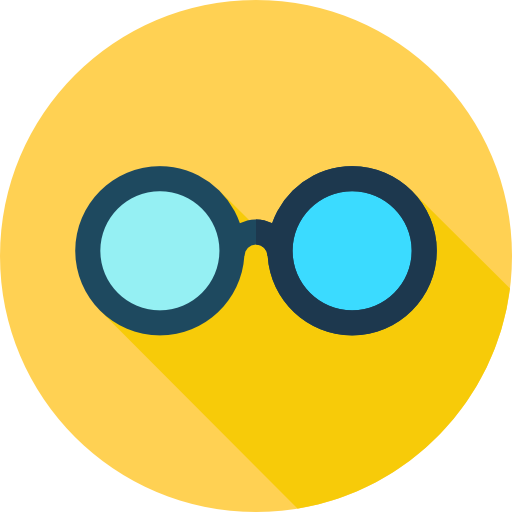 Reading glasses free icon