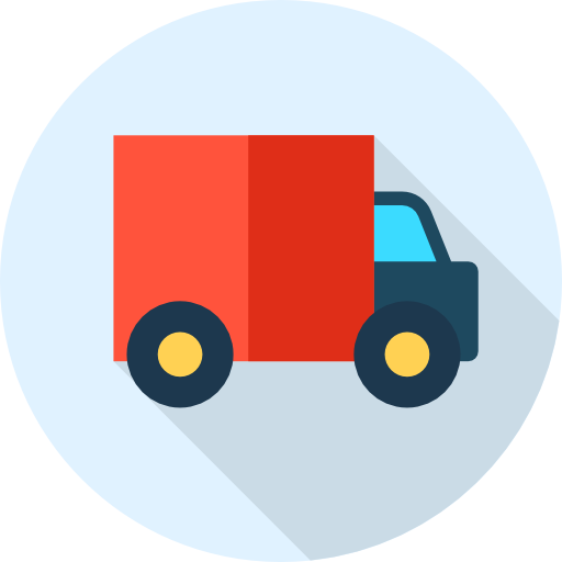 camionaje icono gratis