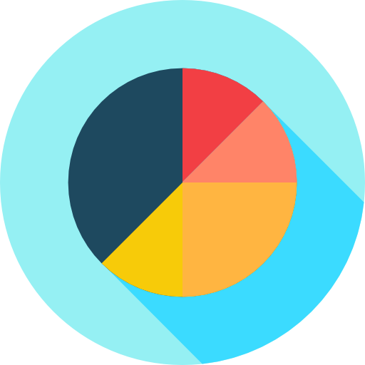 Finances Flat Circular Flat icon