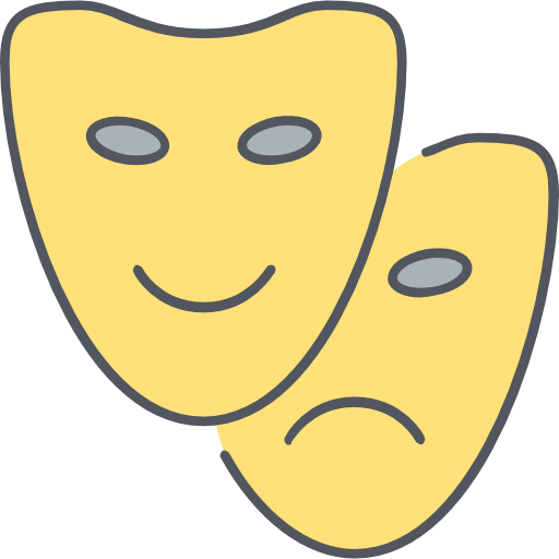 teatro grátis ícone teatro grátis ícone