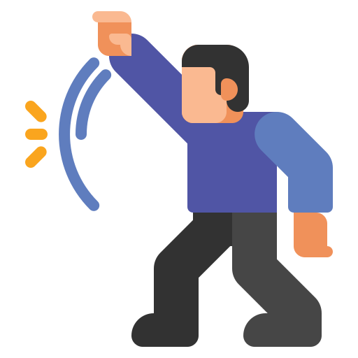 Self defense free icon