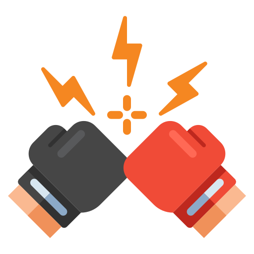 Boxing gloves free icon
