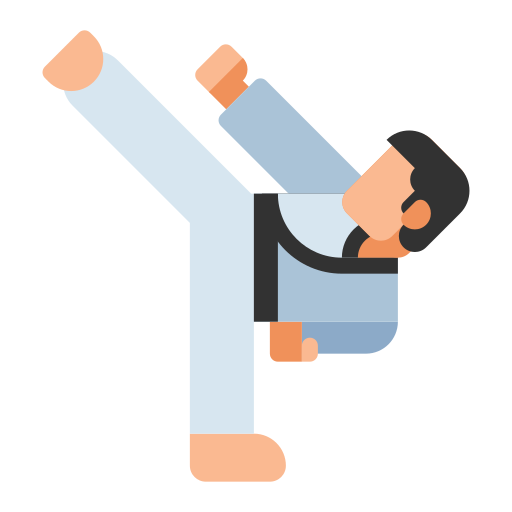 taekwondo icono gratis