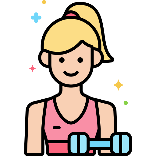 Trainer Flaticons Lineal Color icon