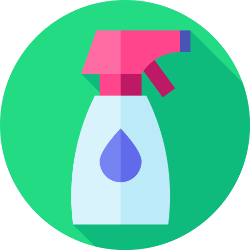 Spray free icon