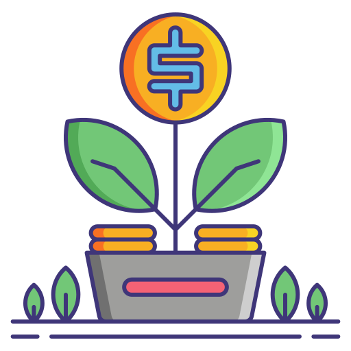 Growth Flaticons Lineal Color icon