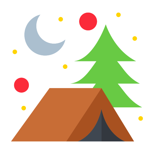 Tent - Free holidays icons