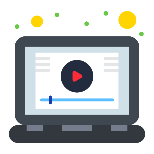 Online learning Flatart Icons Flat icon