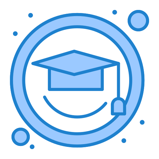 sombrero de graduacion icono gratis