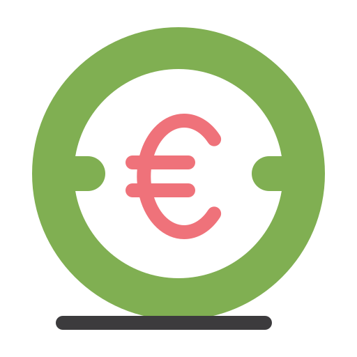 Euro free icon