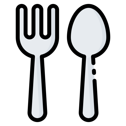 Cutlery Generic Outline Color icon