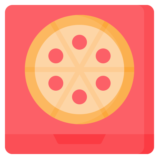 caja de pizza icono gratis