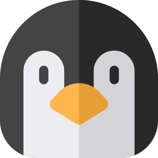 Pingüino icono gratis