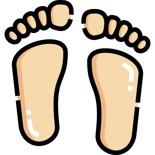 Wash feet - Free gestures icons