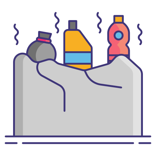 residuos icono gratis