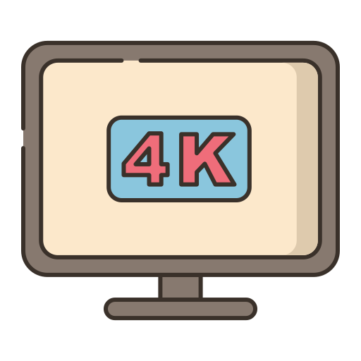 tv 4k icono gratis