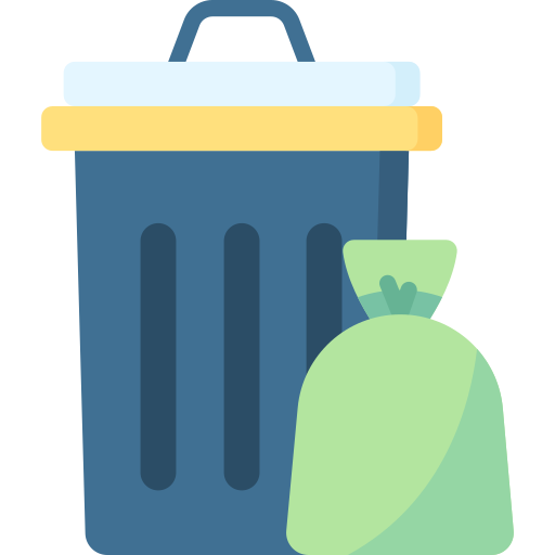 Garbage free icon Garbage free icon