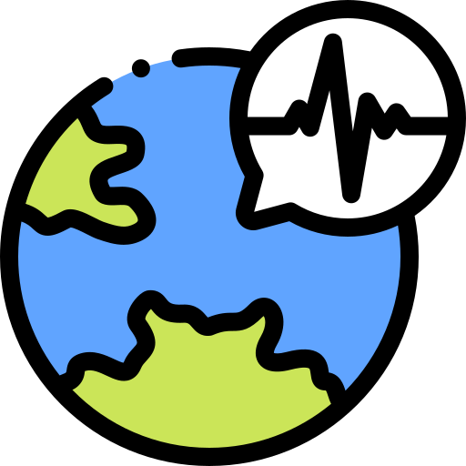 Earthquake free icon Earthquake free icon