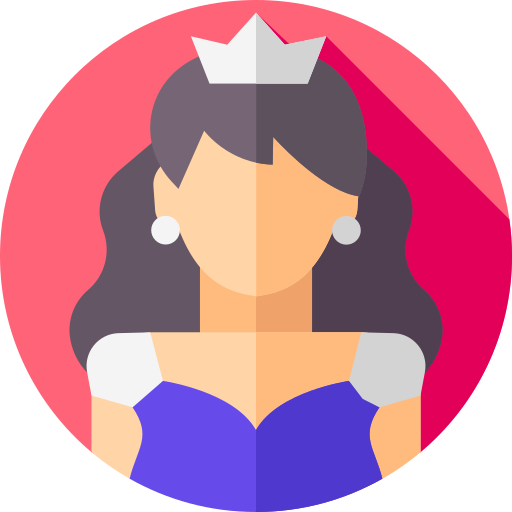 princesa icono gratis