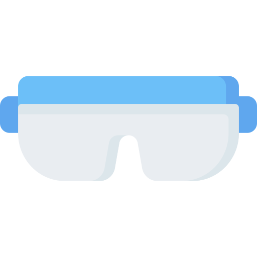 lentes de seguridad icono gratis