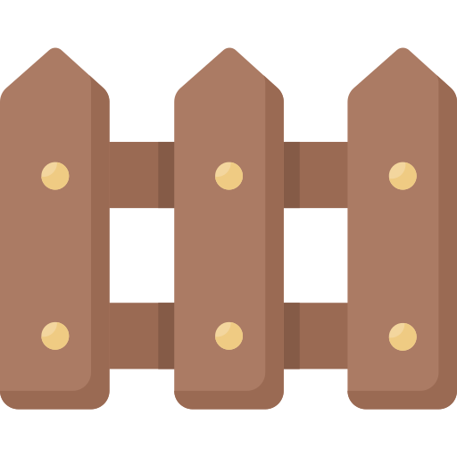 Fence free icon Fence free icon