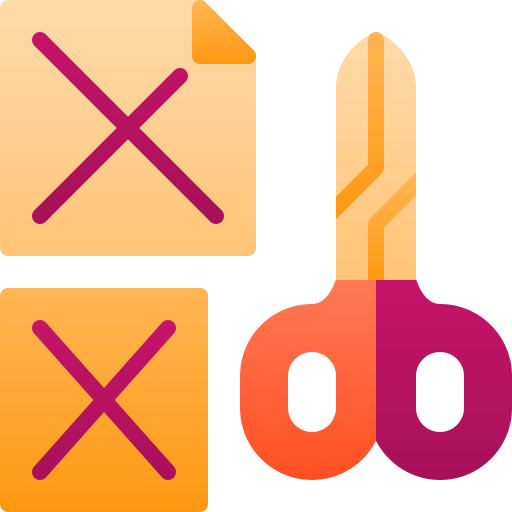 Scissor free icon