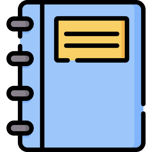 cuaderno icono gratis