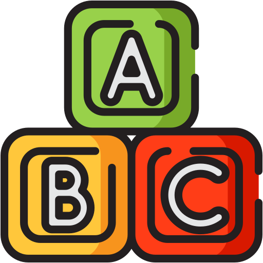 Abc block - Free education icons