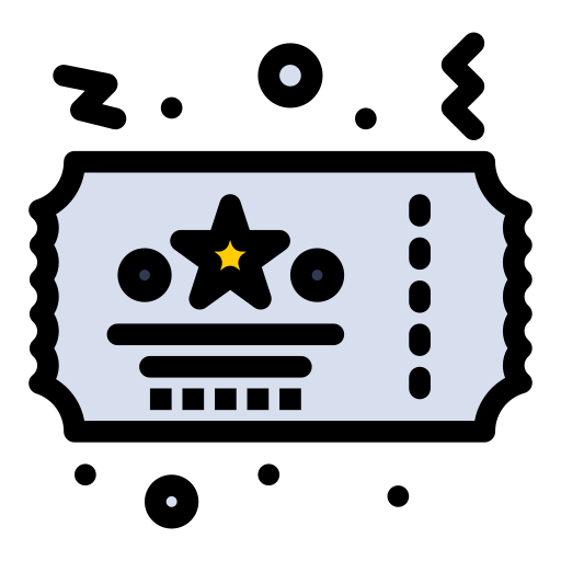 Ticket free icon