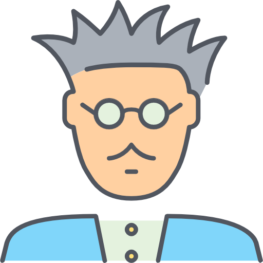 científico icono gratis