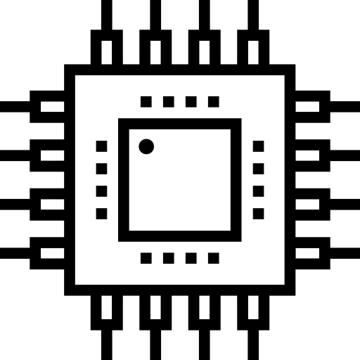 Chip Detailed Straight Lineal icon