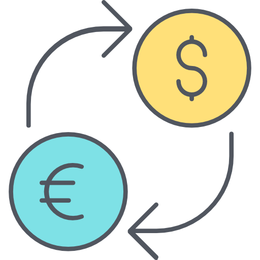 Exchange Opened Outlines Color icon