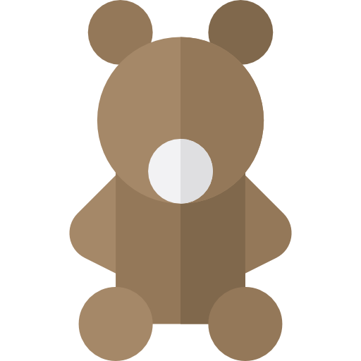 oso de peluche icono gratis