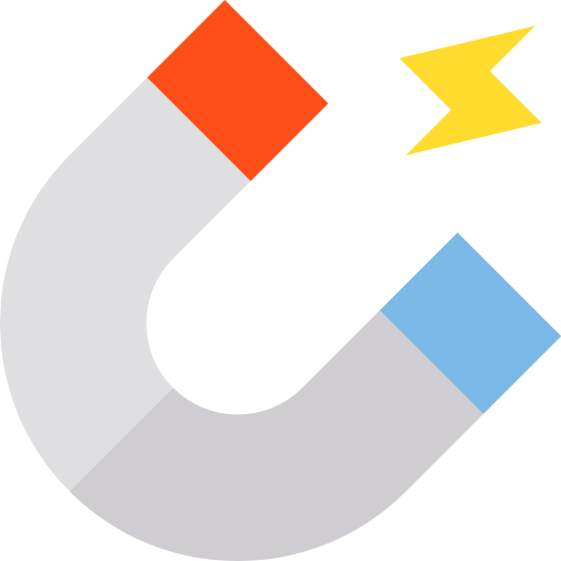 magnetismo icono gratis