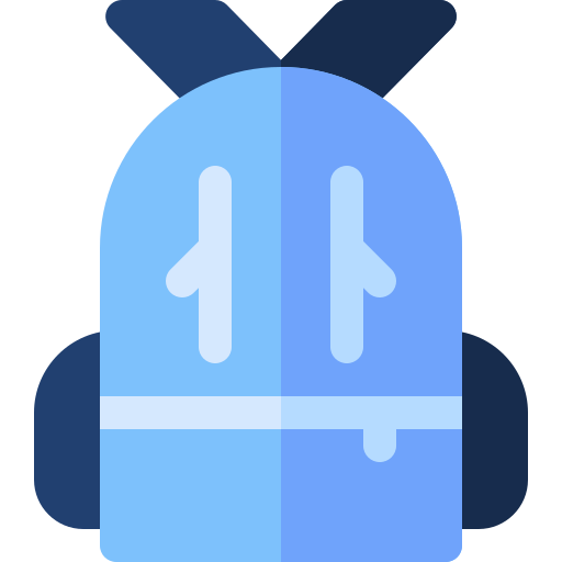 Backpack free icon