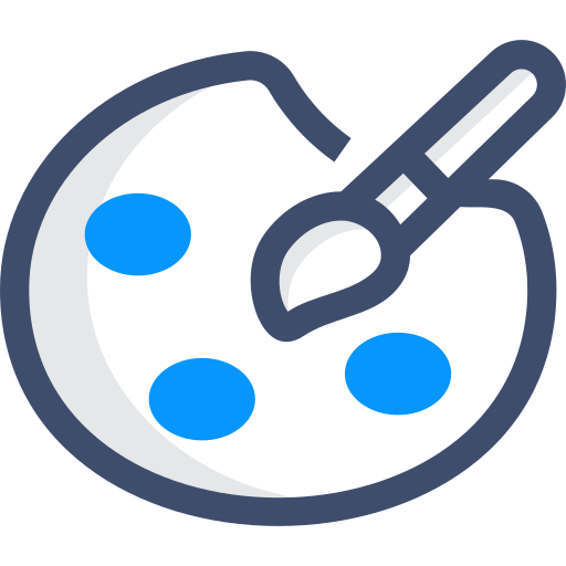 farbpalette kostenlos Icon farbpalette kostenlos Icon