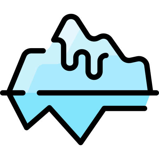 Glacier free icon Glacier free icon