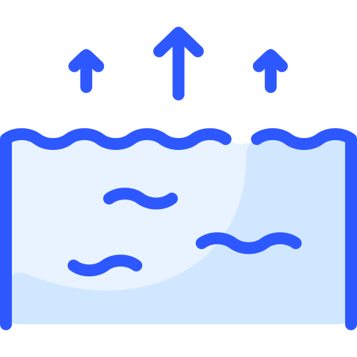 Water level - Free weather icons