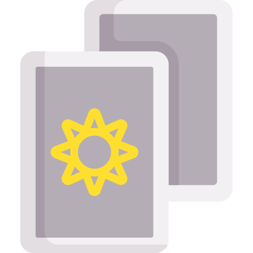 cartas mágicas icono gratis