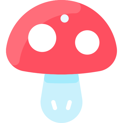 Mushroom Vitaliy Gorbachev Flat icon