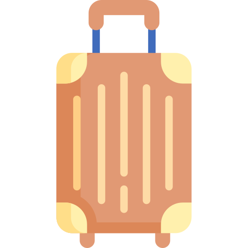 Premium PSD  Isometric suitcase
