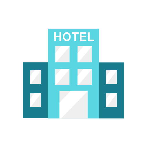 Hotel Generic Flat icon