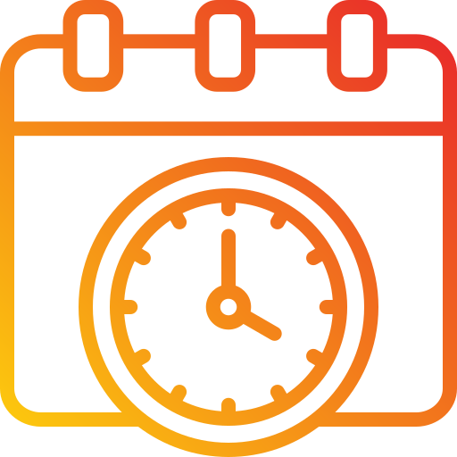 Time management Generic Gradient icon