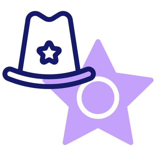 sombrero de vaquero icono gratis