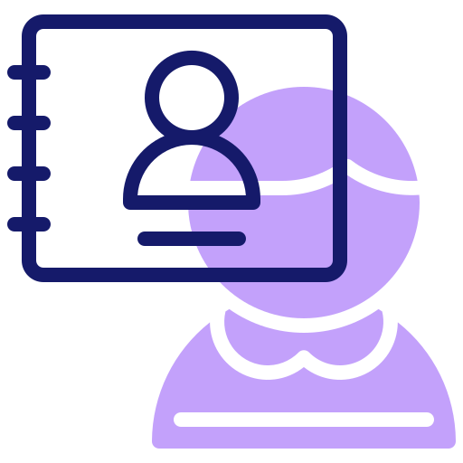 directorio telefónico icono gratis
