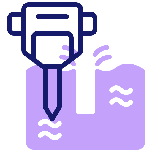 Drilling machine free icon